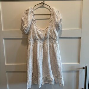 Pink Lily 3XL Shite Floral Lace Dress